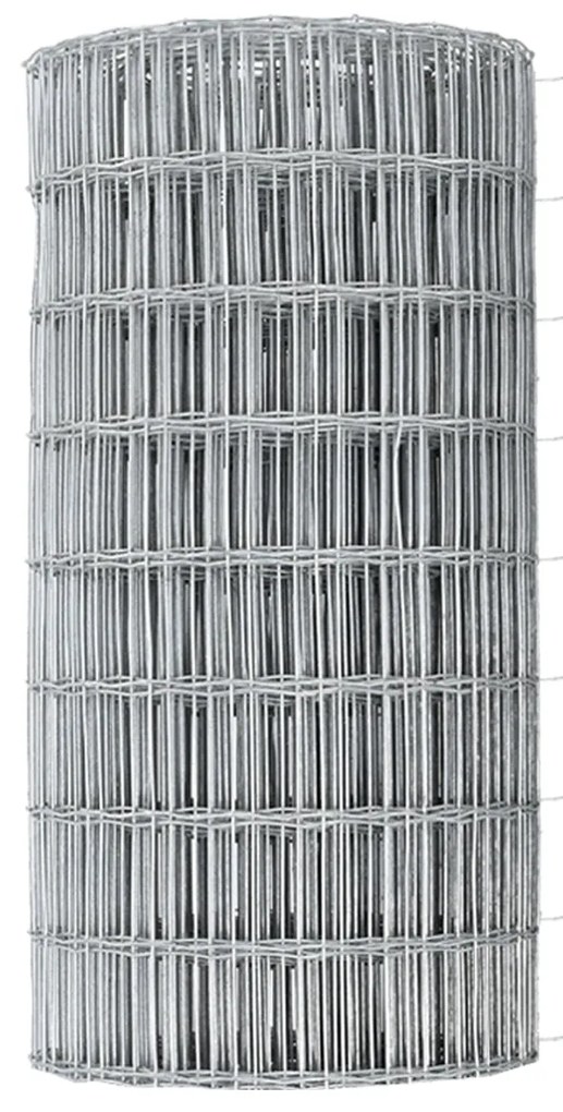 Cerca Euro 0.6x25 m Aço Galvanizado