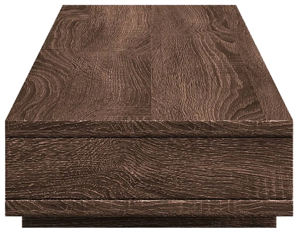 Suporte monitor 100x27x15cm derivados madeira carvalho castanho