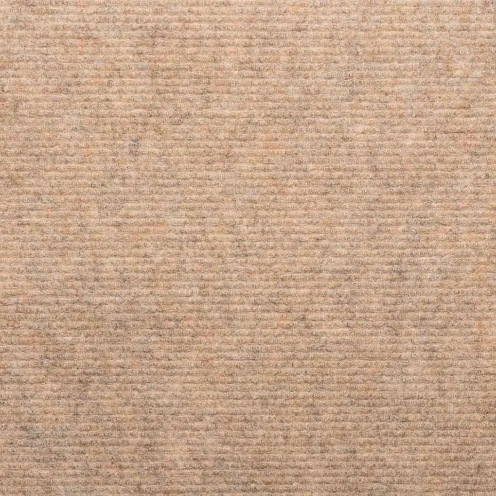 Tapetes de escada adesivos 30 pcs 65x24,5x3,5 cm bege