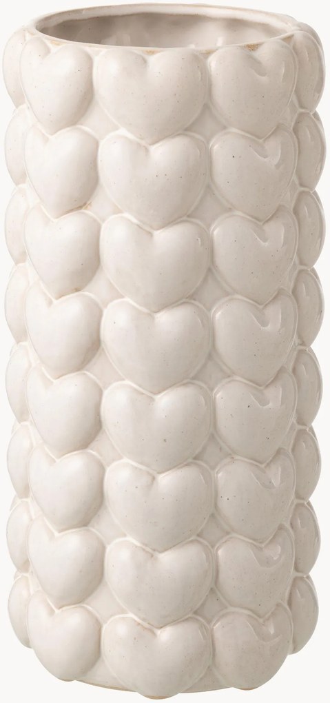 Jarra em grés Hearts, Alt 33 cm