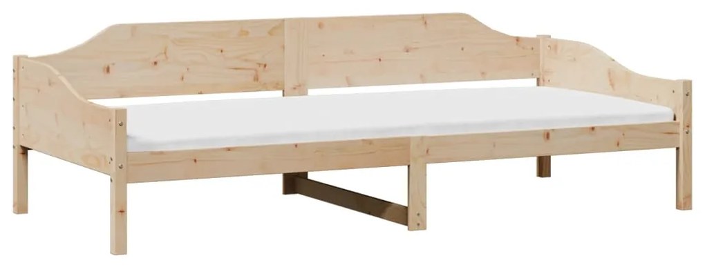 Cama sem colchão 90x200 cm madeira de pinho maciça