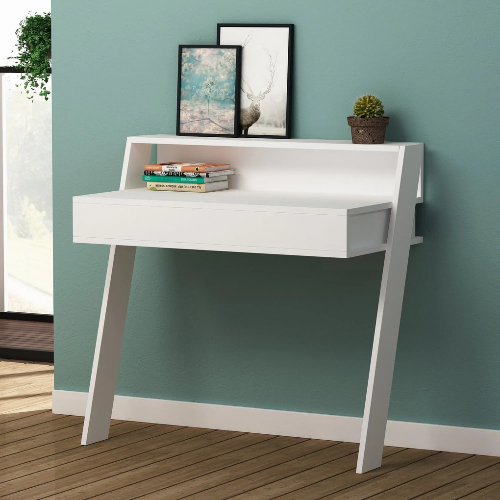 Secretária Cowork – Branco – 94 cm x 91 cm x 50 cm