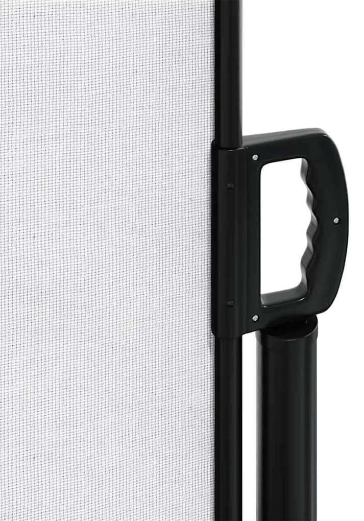 Toldo lateral retrátil 120x500 cm branco