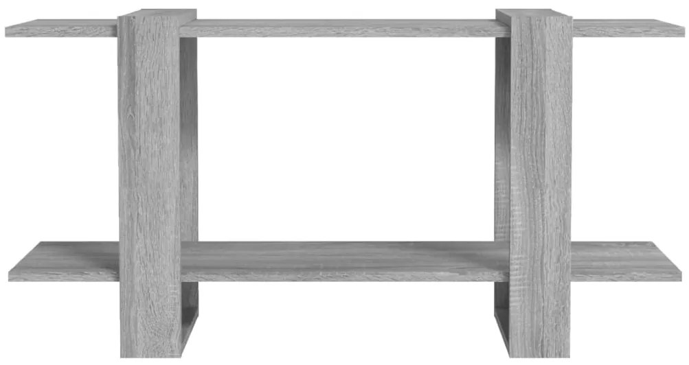 Estante 100x30x51 cm madeira processada cor sonoma cinza