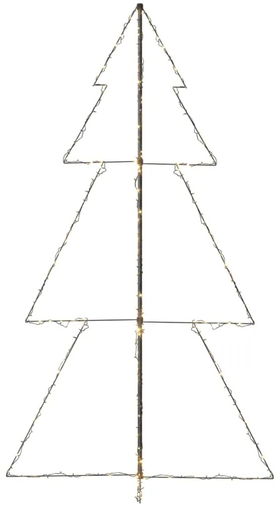 Árvore de Natal em cone 300 LEDs 120x220 cm interior e exterior