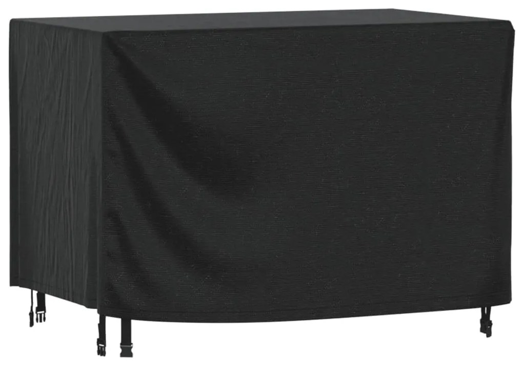 vidaXL Capa p/ mobiliário jardim 140x70x90 cm impermeável 420D preto