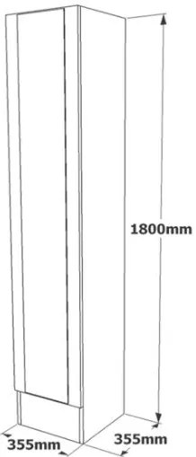 **** Cabide ML15 – Atlantic Pine – 125,5x180x34 cm

**