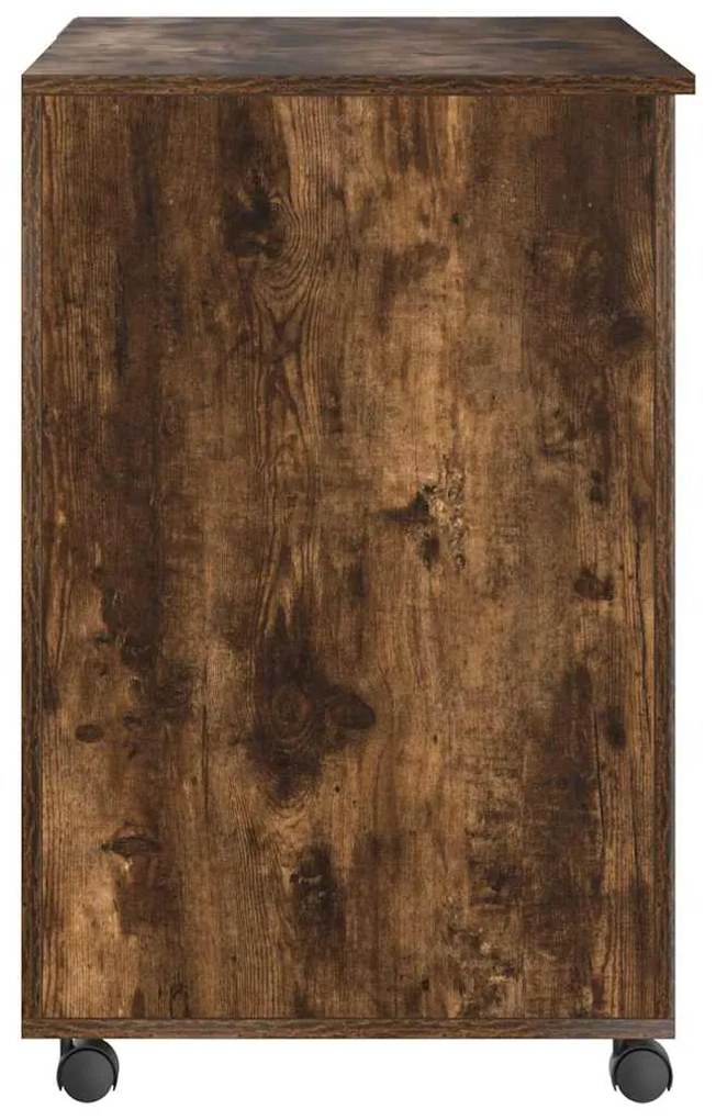 Mesa de Computador Castanha Carvalho Fumado Madeira engenheirada