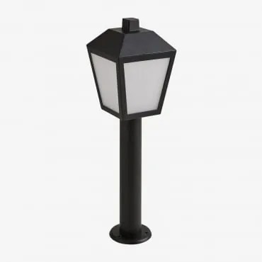 Baliza Led De Exterior Em Alumínio Yalven Preto - Sklum