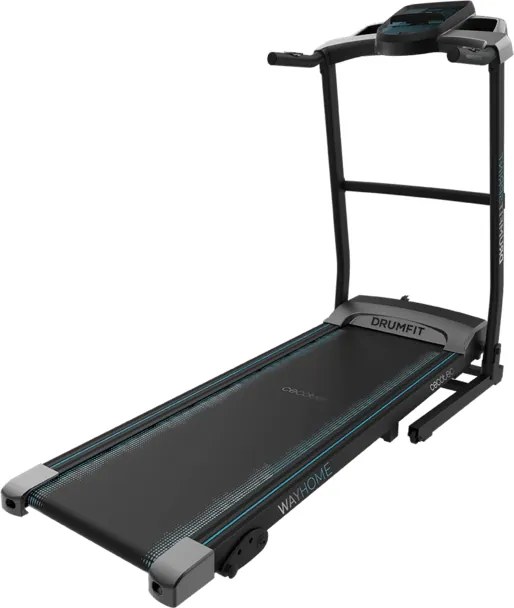 Passadeira de corrida dobrável DrumFit WayHome 1500 Sprint com 1100 W de potência 120 x 40 cm