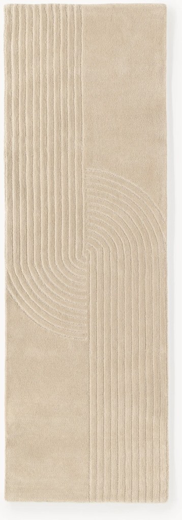 Passadeira de lã artesanal Mason