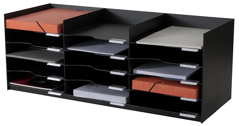 Armário Gavetas Paperflow 15B Preto