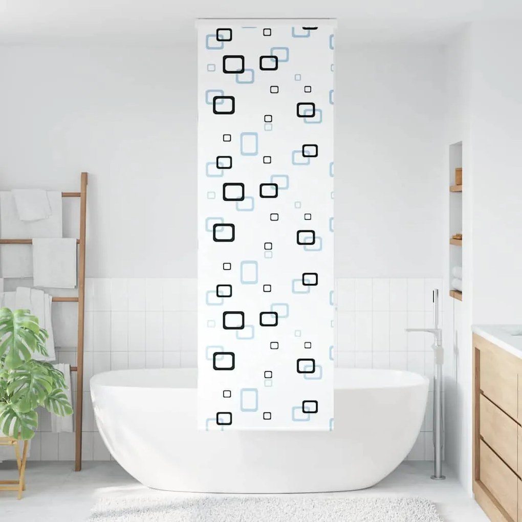 Rolo de Duche Estores com 80x240 cm Largura Tecido 76 cm