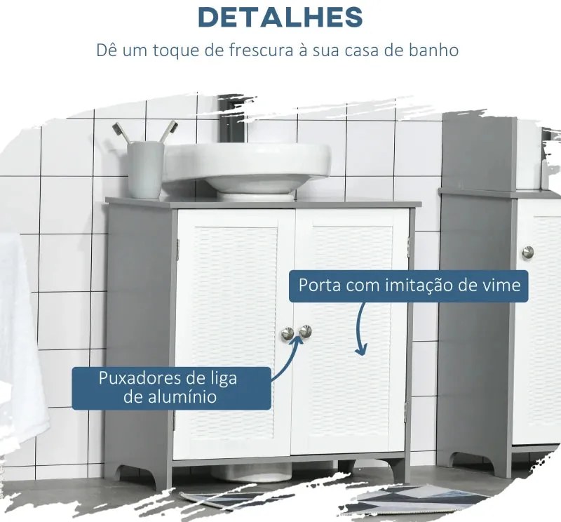 Armário de Lavatório Sea - Design Contemporâneo