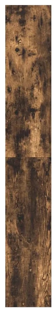 Cabideiro/Divisória de Ambiente em Carvalho Defumado 80x30x198 cm