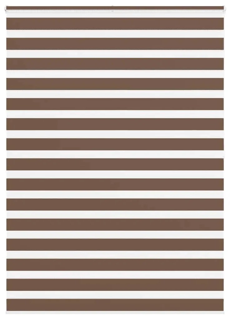 vidaXL Cortina de zebra 160x200 cm largura do tecido 155,9cm poliéster
