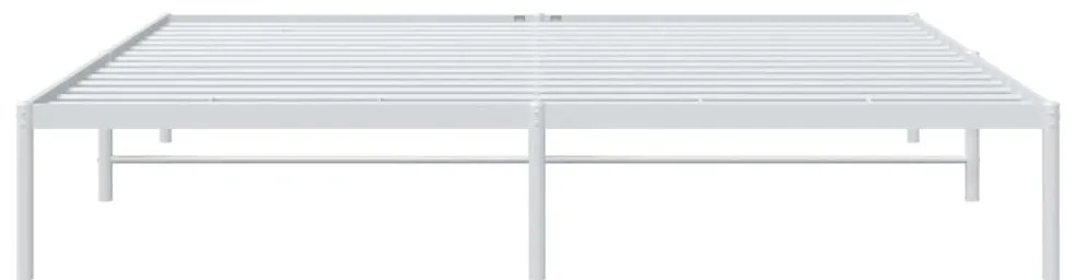 Estrutura de cama 180x200 cm metal branco