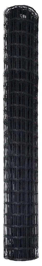 Cerca Euro Cinza 1,6x10 m Aço