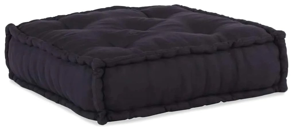 Pufe modular 70x70x54 cm tecido antracite