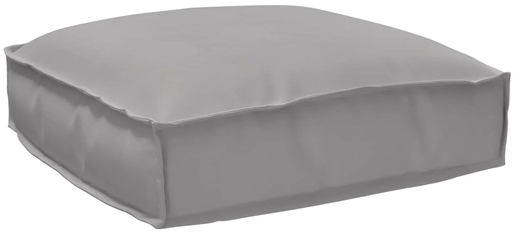 vidaXL Almofada Cinzeto 50 x 50 x 12 cm Tecido Oxford