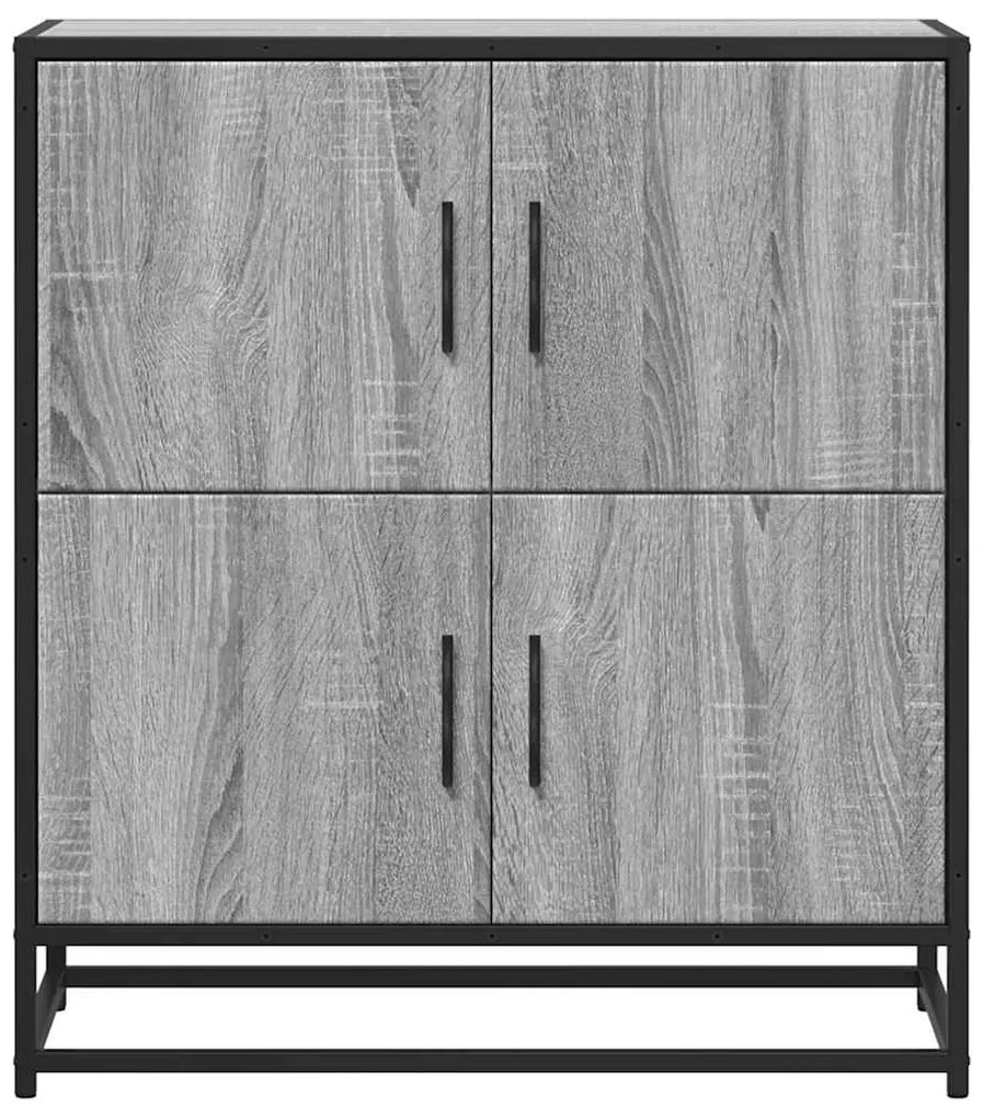 Aparador 68x35x76 cm deriv. de madeira cinzento sonoma
