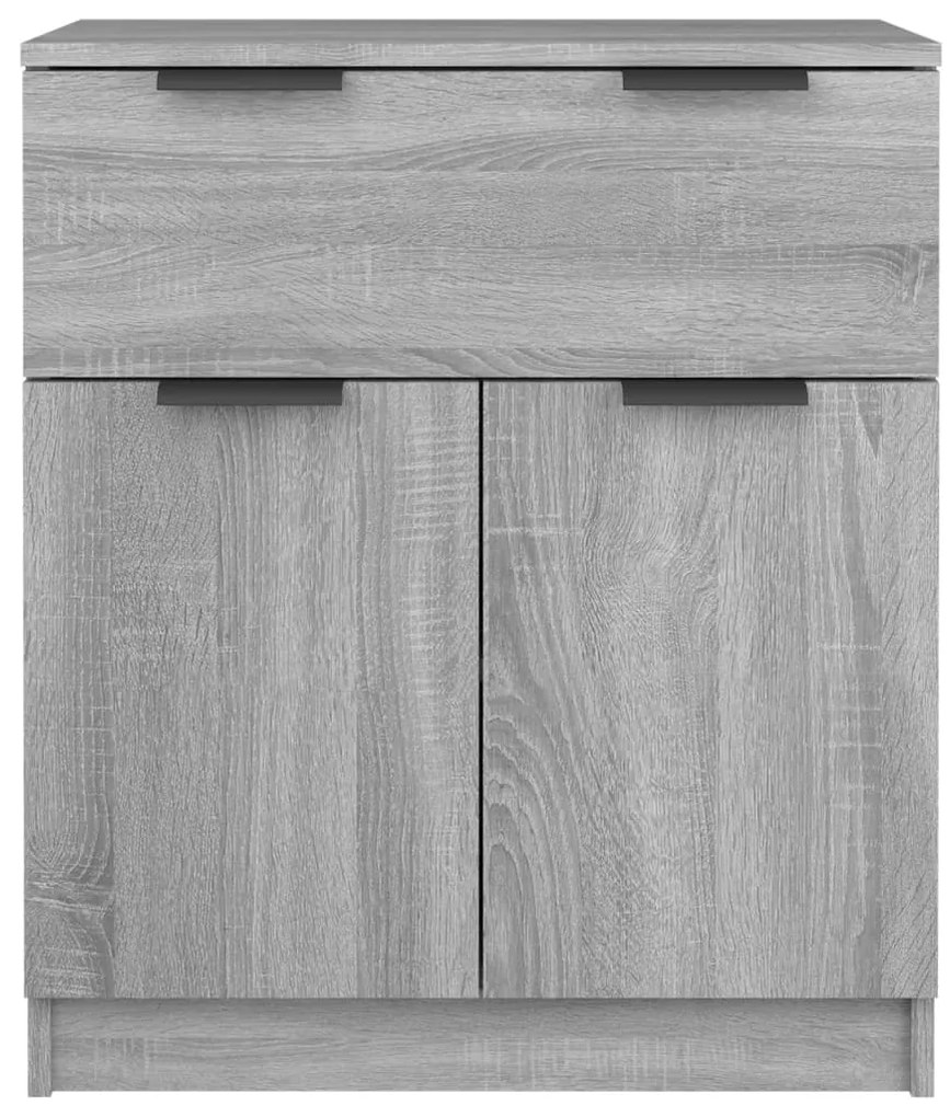 Aparador 60x30x70 cm derivados de madeira cinzento sonoma