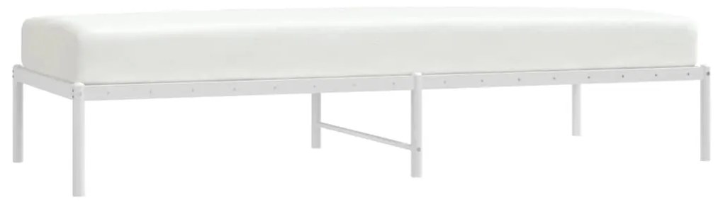 Estrutura de cama 80x200 cm metal branco