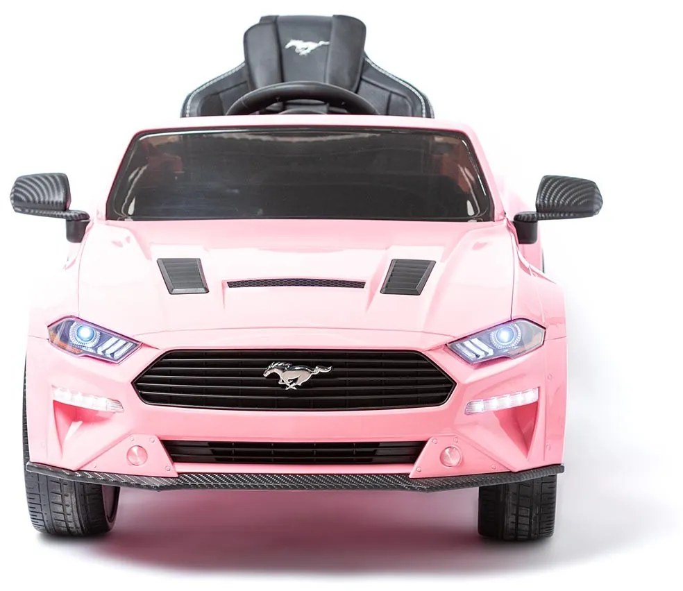 FORD MUSTANG COM DRIFT CARRO ELÉTRICO INFANTIL 24V ROSA