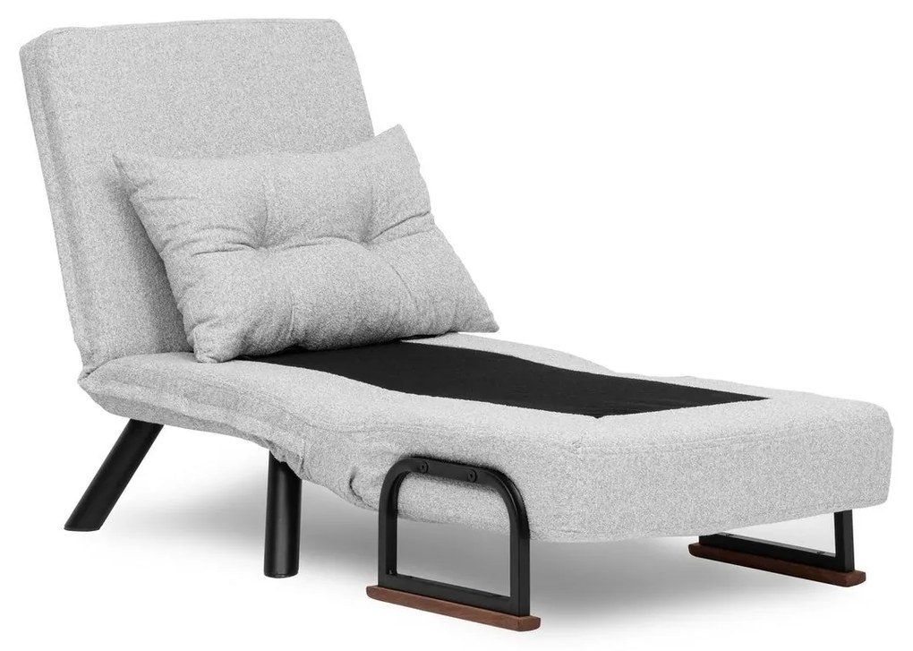 Sofá-cama de 1 Lugar Sando – Cinzento – 175x60 cm