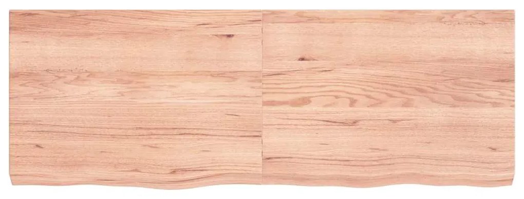 Prateleira de parede 140x50x(2-6) cm carvalho tratado castanho