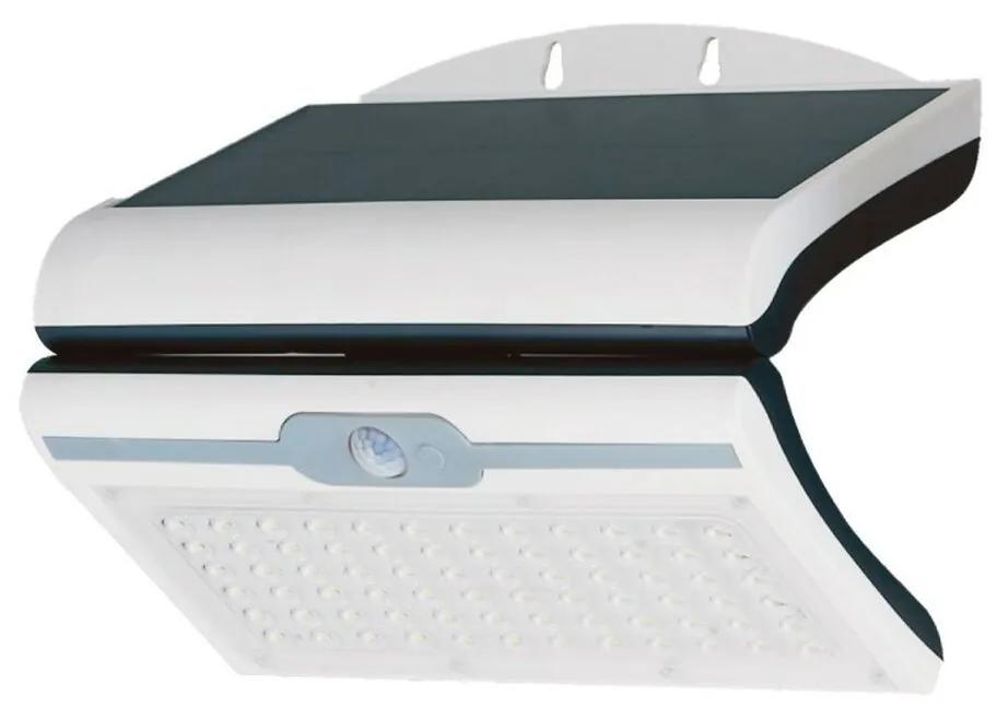 Aplique LED EDM Solar Branco Sensor de Movimento 6500 K 6 W 430 Lm