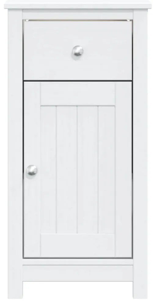 Móvel de casa de banho BERG 40x34x80 cm pinho maciço branco
