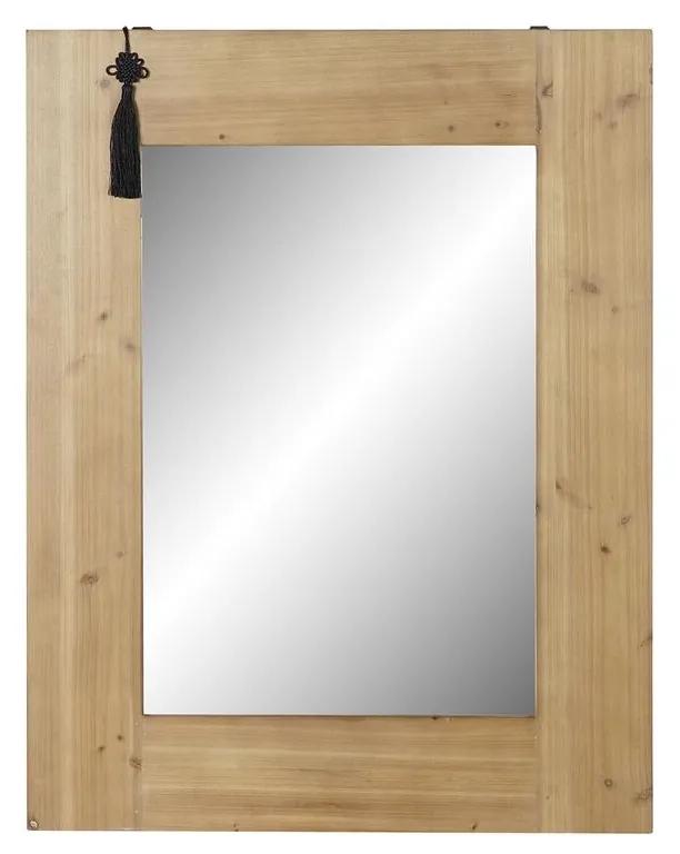 Espelho de Parede Dkd Home Decor Abeto Natural Vermelho Mdf (70 X 2 X 90 cm)