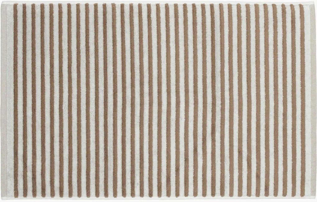 Tapete de casa de banho em algodão Stripes