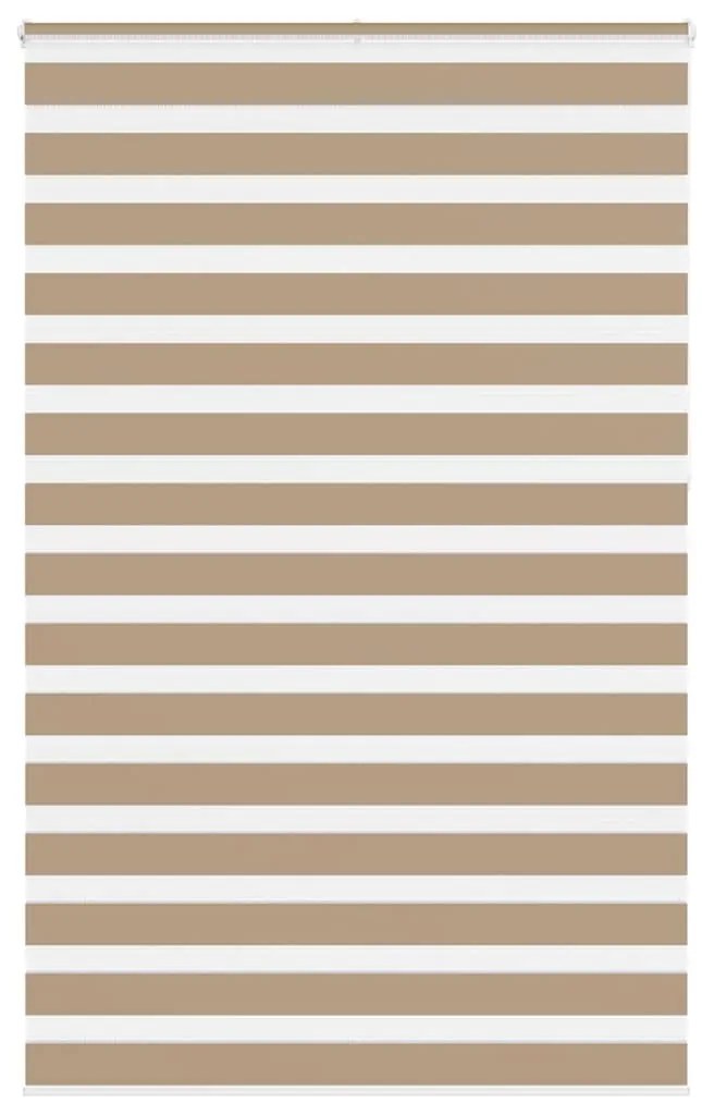 vidaXL Cortina de zebra 150x230 cm largura do tecido 145,9cm poliéster