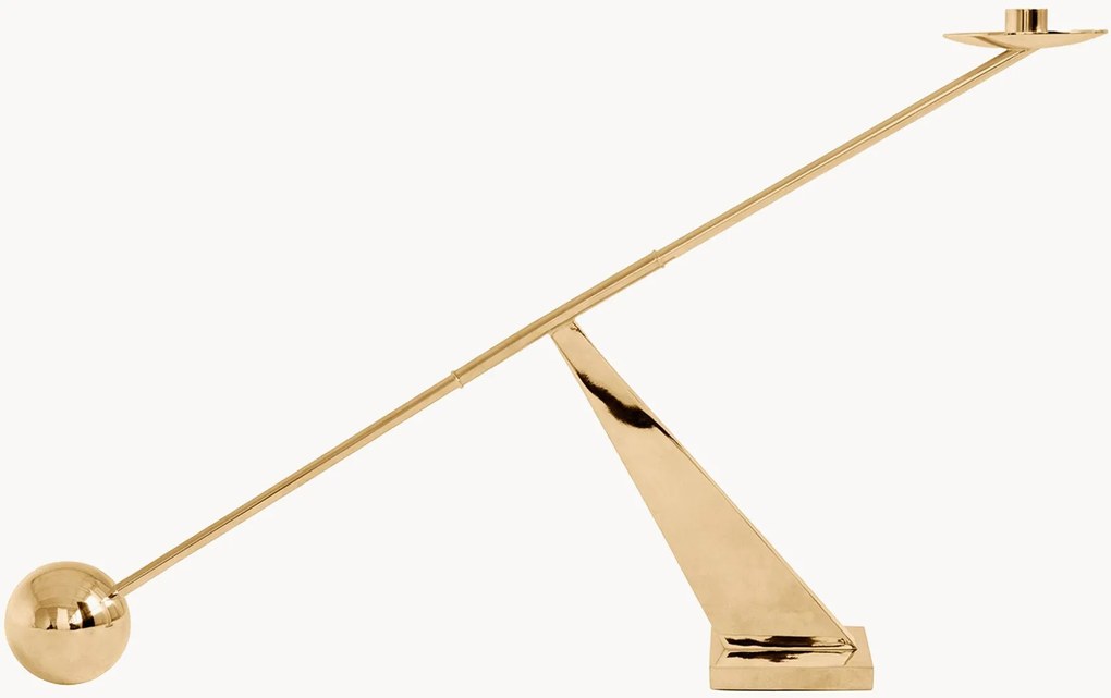 Castiçal de design em metal Interconnect