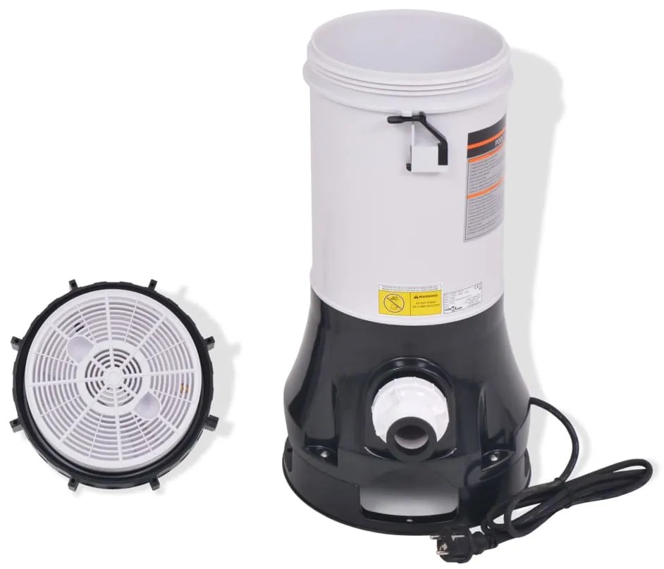Bomba filtragem piscina p/ piscinas 185 W 4,4m³/h