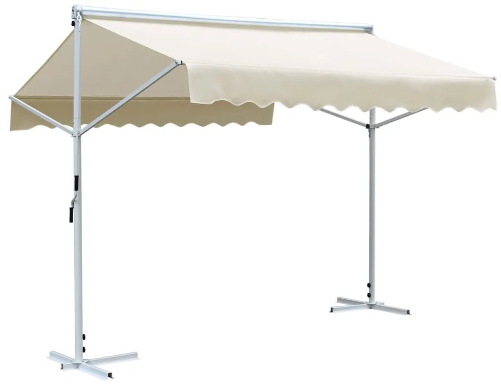 Toldo de pé 3x3 m creme