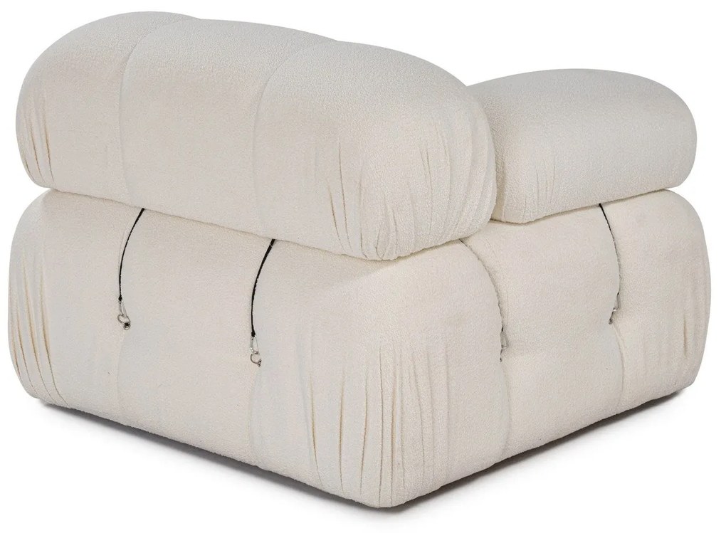 Sofá de 1 Lugar Bubble – Branco – 95x95x75 cm