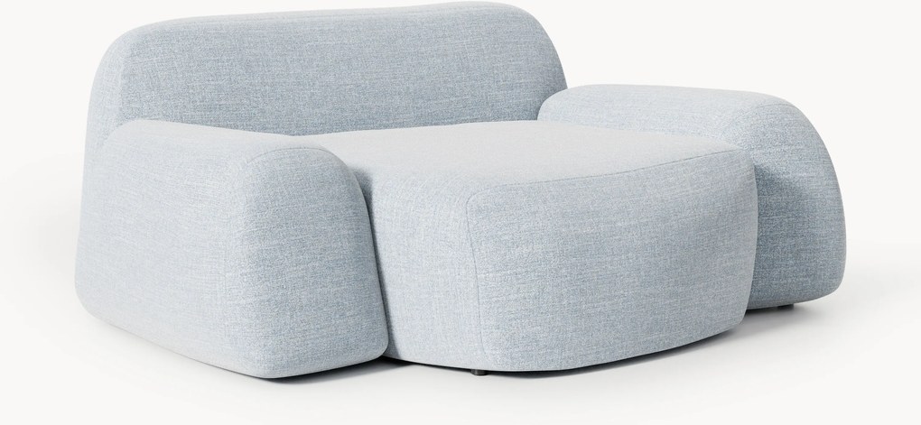 Poltrona XL em bouclé Wolke