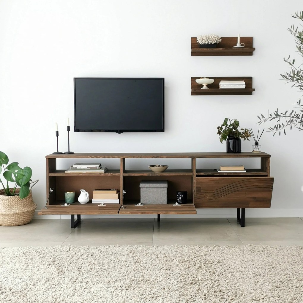 Unidade de TV Onda – Nogueira – 170x40 cm
