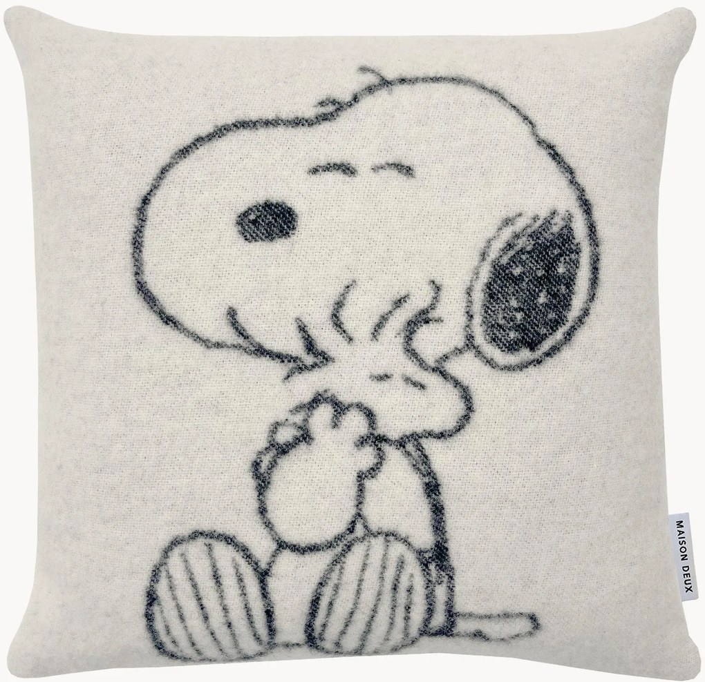 Capa de almofada decorativa em lã Peanuts Hug