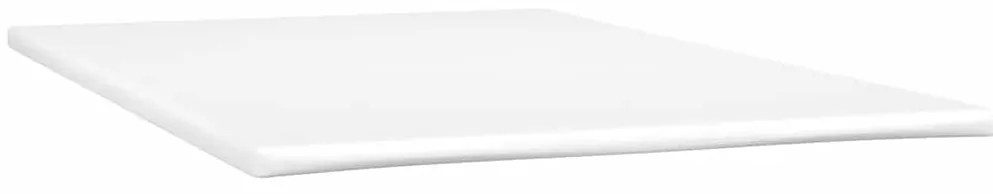 Cama boxspring com colchão 120x210 cm veludo verde-escuro