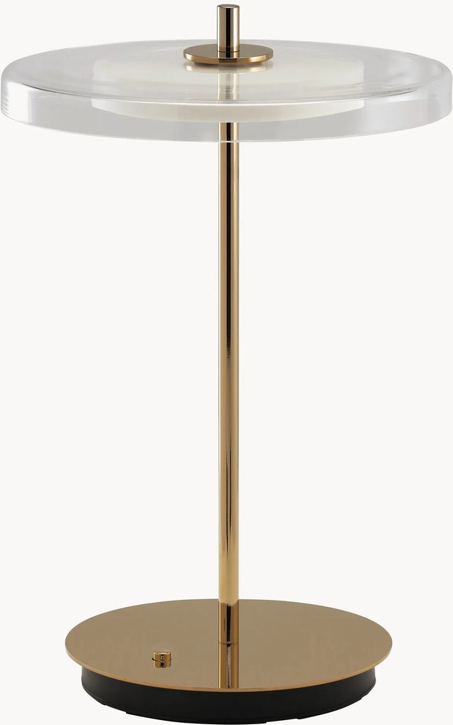 Candeeiro de mesa LED portátil e regulável pequeno Asteria Move