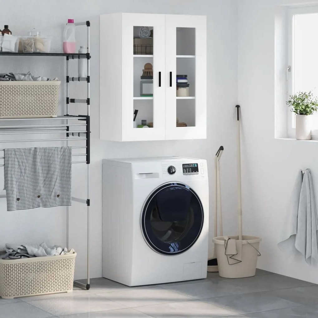 828492 vidaXL Armário de parede 69,5x34x90 cm branco