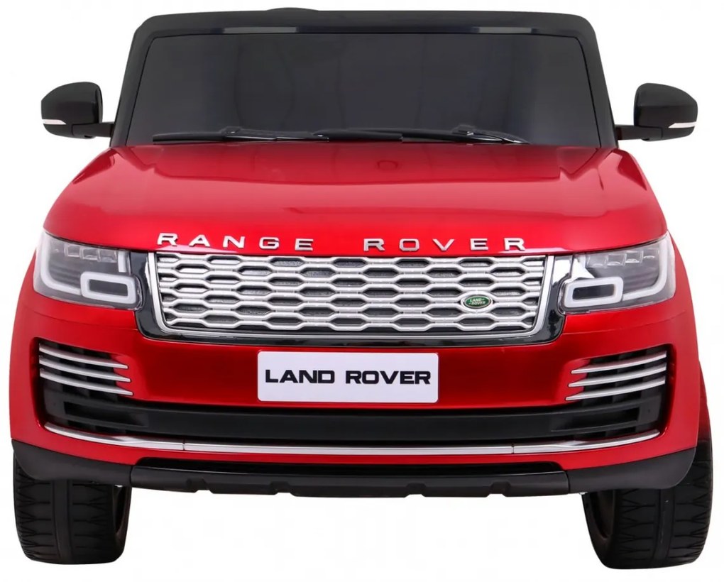 Carro elétrico para Crianças 24V 4x4 2 Lugares Range Rover HSE Rodas de EVA, Assento de couro Vermelho Pintado