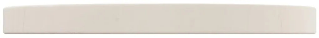 Tampo de mesa pinho maciço Ø30x2,5 cm branco