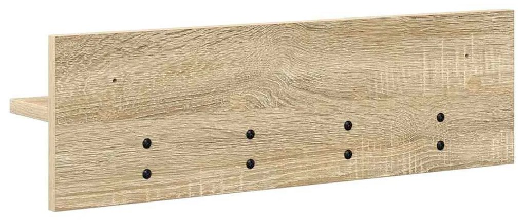 Cabideiro de Parede Carvalho sonoma 60 x 10.5 x 18 cm
