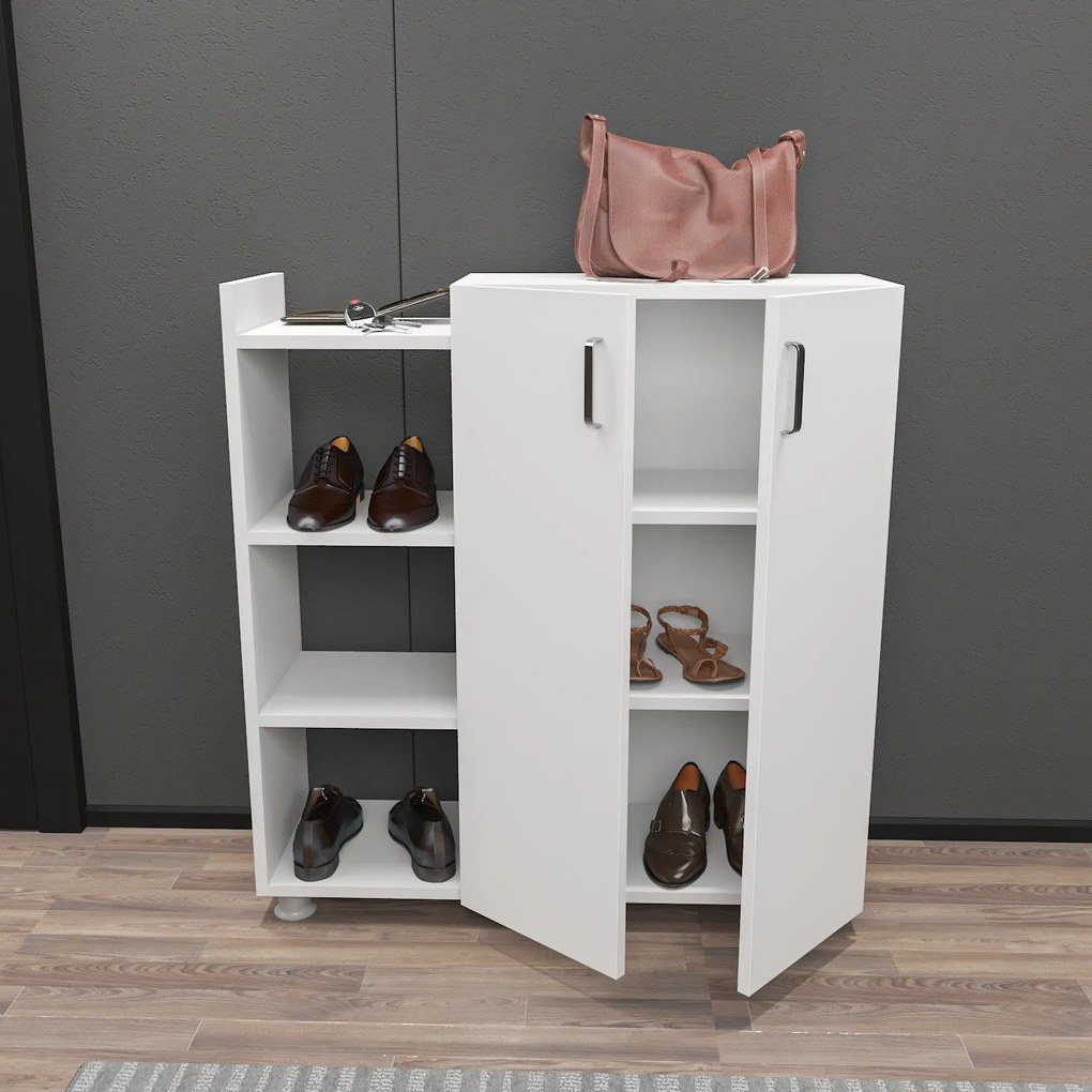 Armário para Sapatos Asus – Branco – 90x95x29,6 cm