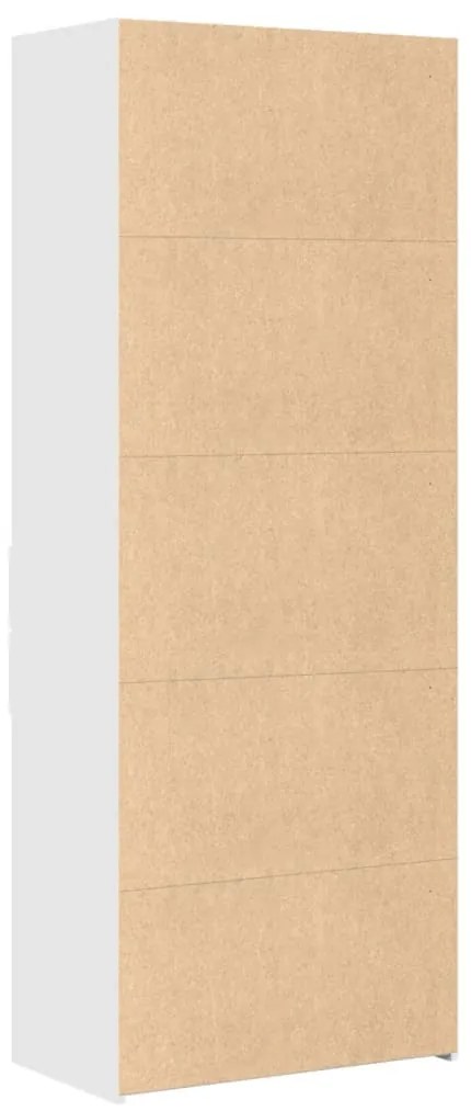 Armário alto 70x42,5x185 cm derivados de madeira branco
